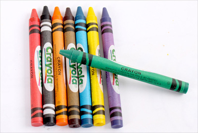 画笔-美国CRA-Z-Art 六一节礼物8色彩色蜡笔52-3016早教儿童 美术.